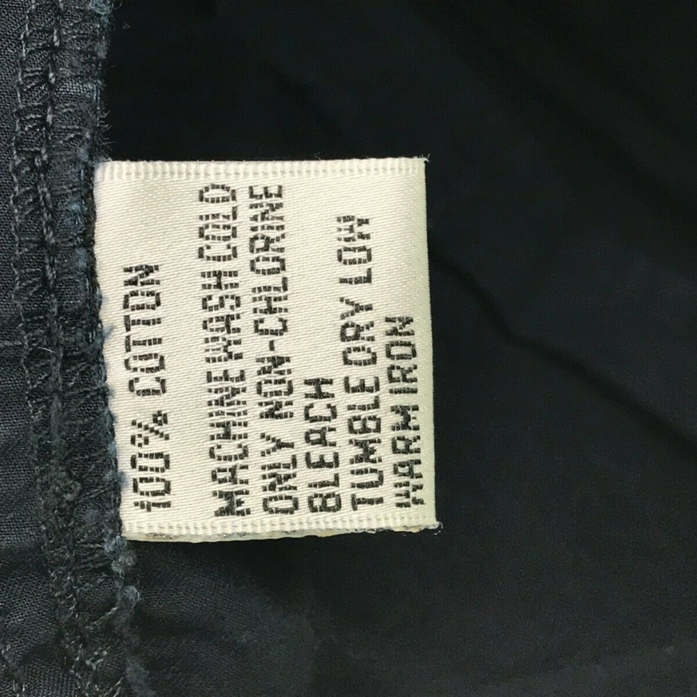 Talbots Dark Blue Button Front Softshell Jacket - Picture 7 of 7
